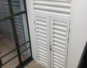 acoustic louvres, residential development
